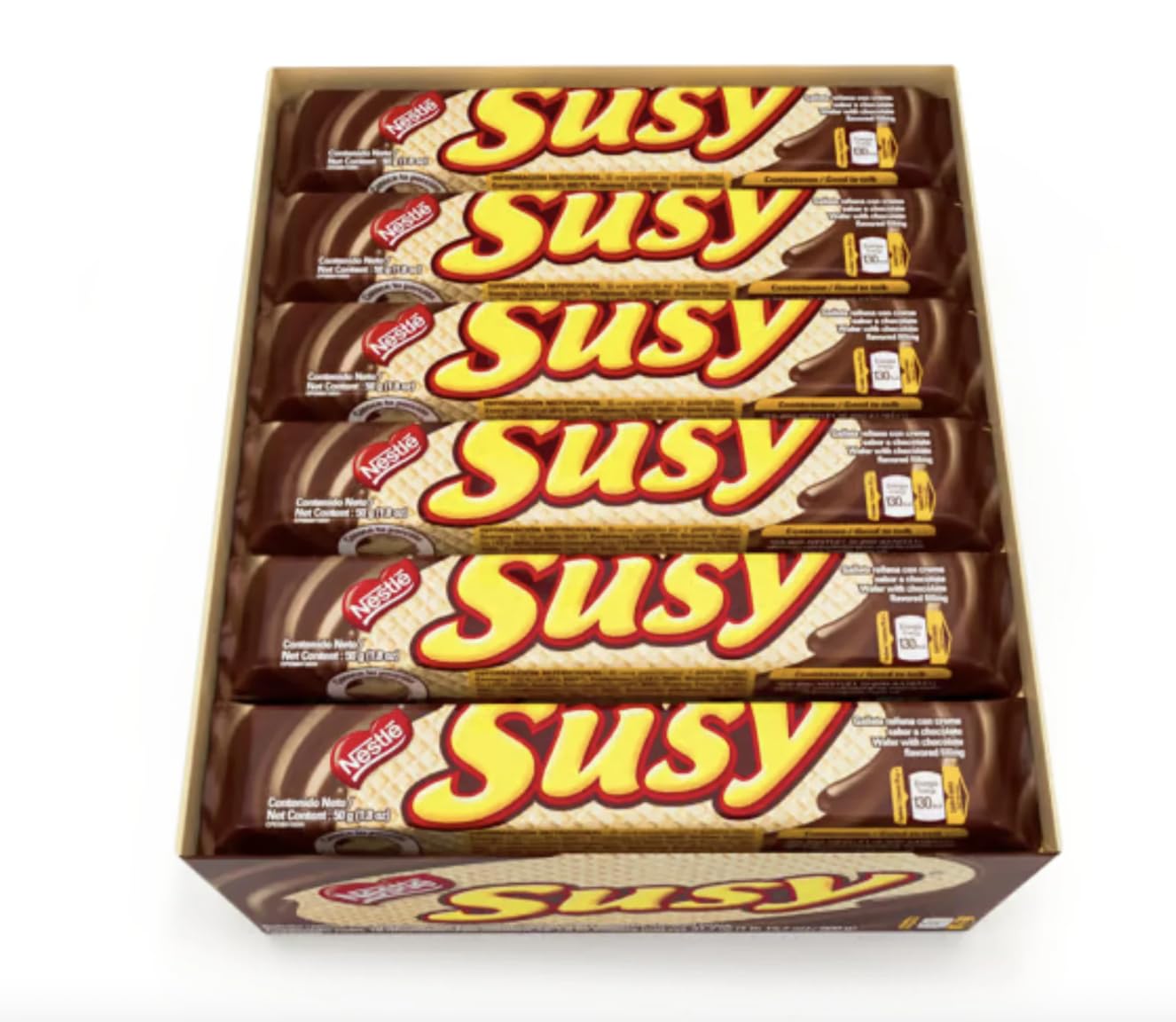 Susy galletas venezolanas 18 units of 50g each