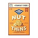 Blue Diamond Almonds Nut-Thins Gluten Free Cracker Crisps, Cheddar Cheese, Family Size, 7.7 oz