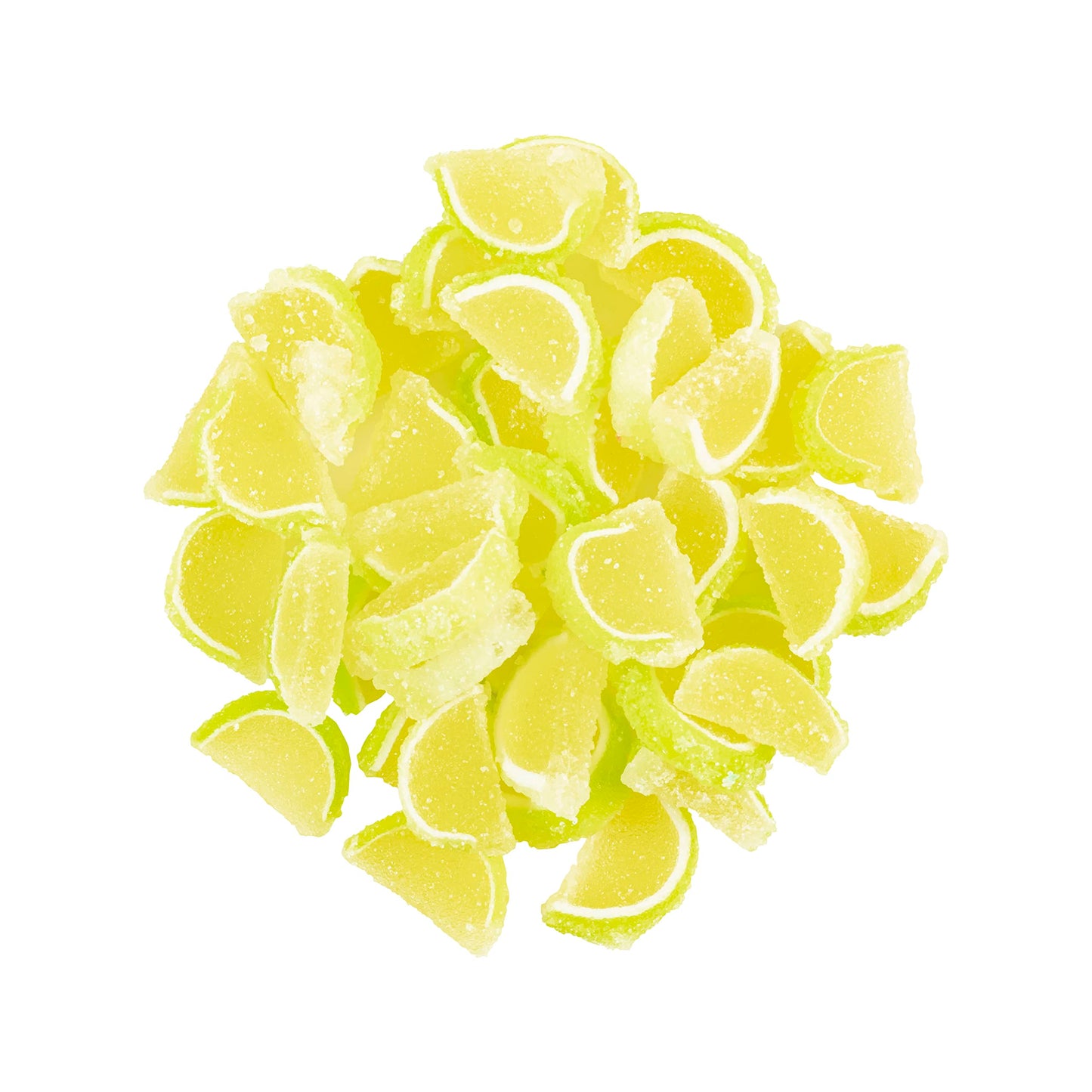 Green Key Lime Jelly Fruit Slices, Mini 2 lb