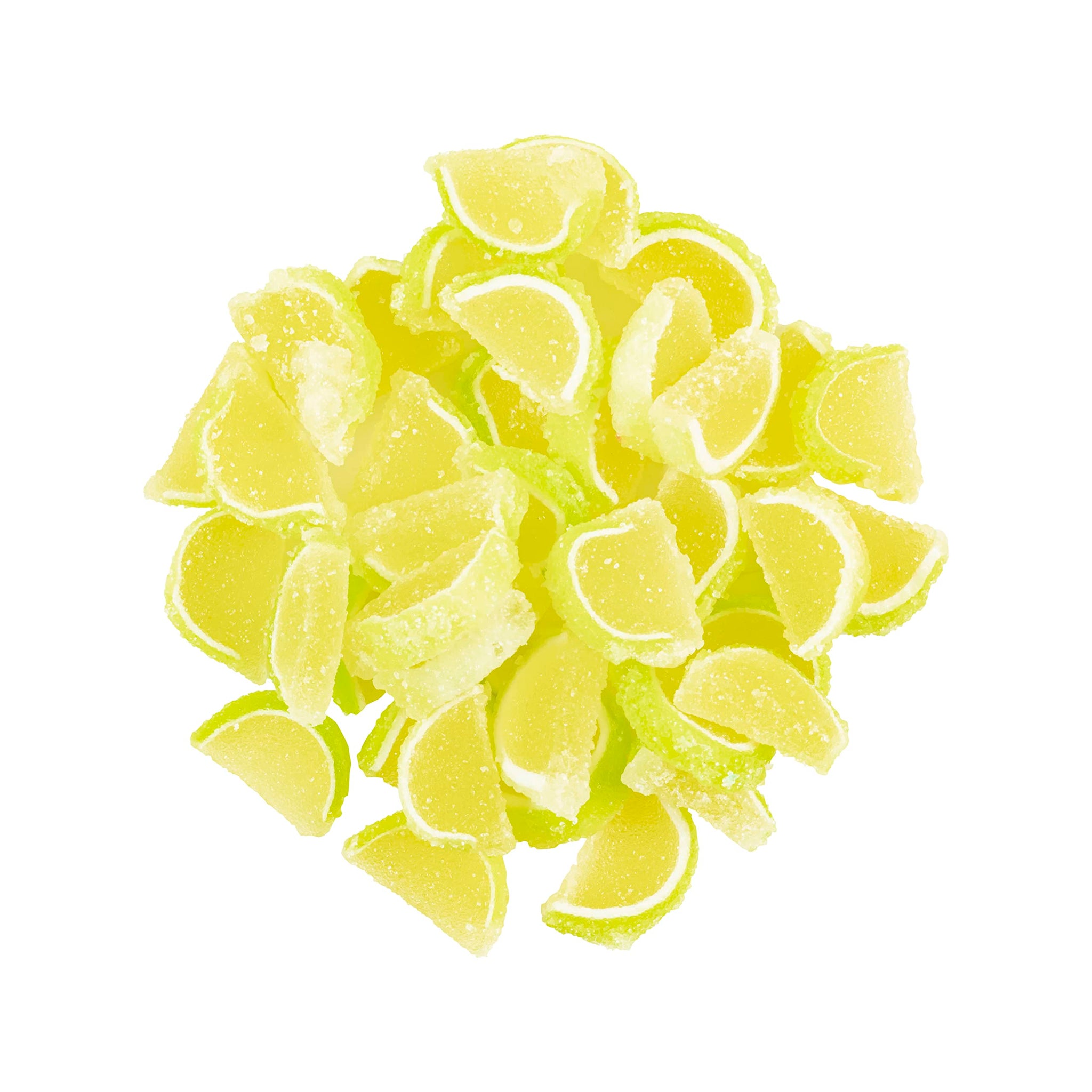 Green Key Lime Jelly Fruit Slices, Mini 2 lb