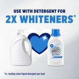OxiClean White Revive Whitener & Stain Remover Liquid Additive, Water-Activated Oxygen Bleach for Laundry, 45 fl oz