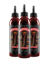 Heartbeat Hot Sauce x Meshuggah This Spiteful Snake Hot Sauce, Naga Chili & Scorpion Pepper Blend, Extra Hot Gourmet Pepper Sauce - 6 oz. 3 Pack