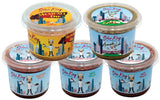 Salsa King Gourmet Salsa Variety Pack (5-Pack) - Fresh Chicago-Made Salsas & Dips - Mild, Medium, Hot, Avocado Verde & Mexicali Dip - All-Natural