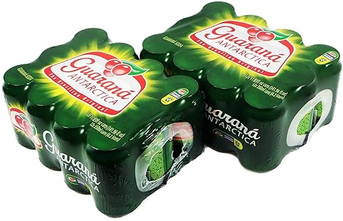 Guarana Antarctica 350ml | 11.83 Fl.Oz (Pack of 24) by Brex America