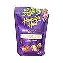 Hawaiian Host Ube White Chocolate Macadamia Nuts, Creamy White Chocolate with Ube Powder, Premium Hawaiian Candy, Resealable 16 oz Bag