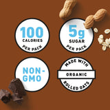CLIF BAR - CLIF Thins - Chocolate Peanut Brownie - Thin and Crispy Snack Bars - 100 Calorie Packs (0.78 Ounce Bars, 21 Count) Packaging May Vary