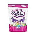 Crazy Candy Freeze Dried Taffy - Salt Water Taffy Transformed, Light Crispy Texture Sweet Candy, 2.4oz Resealable Bag, Made in USA