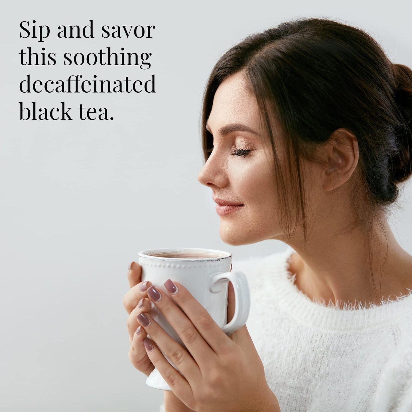 The Republic of Tea Decaf Mango Ceylon Black Full-Leaf Loose Tea 1 lb Bulk Bag | Steeps 200 Cups