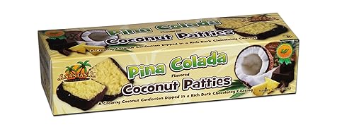 Anastasia Confections Coconut Patties, Pina Colada, 12 Ounce (Pack of 12)