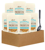 Penne Pasta - 7x Pasta Penne Rigate, 12oz Bundle with 1x Slotted Spoon - Gluten Italian-pasta with sauce-holding texture and non-stick safe utensil