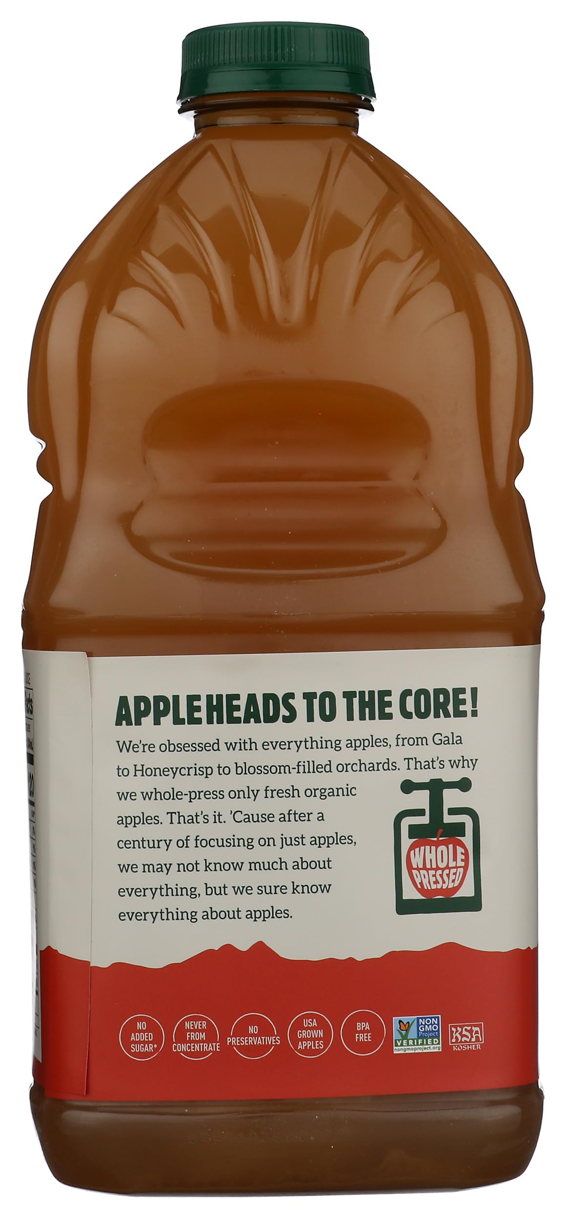 NORTH COAST Organic Apple Juice, 64 FZ