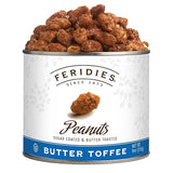 FERIDIES Butter Toffee Candied Peanuts, Buttery Sweet Sugar Toasted Fancy Peanuts, All-Natural OU-Dairy Kosher Certified, 9oz CAN