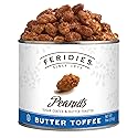FERIDIES Butter Toffee Candied Peanuts, Buttery Sweet Sugar Toasted Fancy Peanuts, All-Natural OU-Dairy Kosher Certified, 9oz CAN
