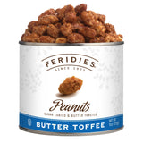 FERIDIES Butter Toffee Candied Peanuts, Buttery Sweet Sugar Toasted Fancy Peanuts, All-Natural OU-Dairy Kosher Certified, 9oz CAN