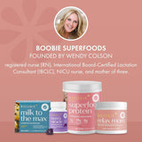 Boobie Bar Superfood Blueberry Muffin Lactation Bar for Breastfeeding Moms to Increase Milk Supply | #1 Selling Lactation Snack Bars | Vegan