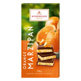 Niederegger Dark Chocolate Orange Marzipan Bar 110g/3.8 oz | Covered with crisp dark chocolate. | Authentic. Premium | Handcrafted in Germany since