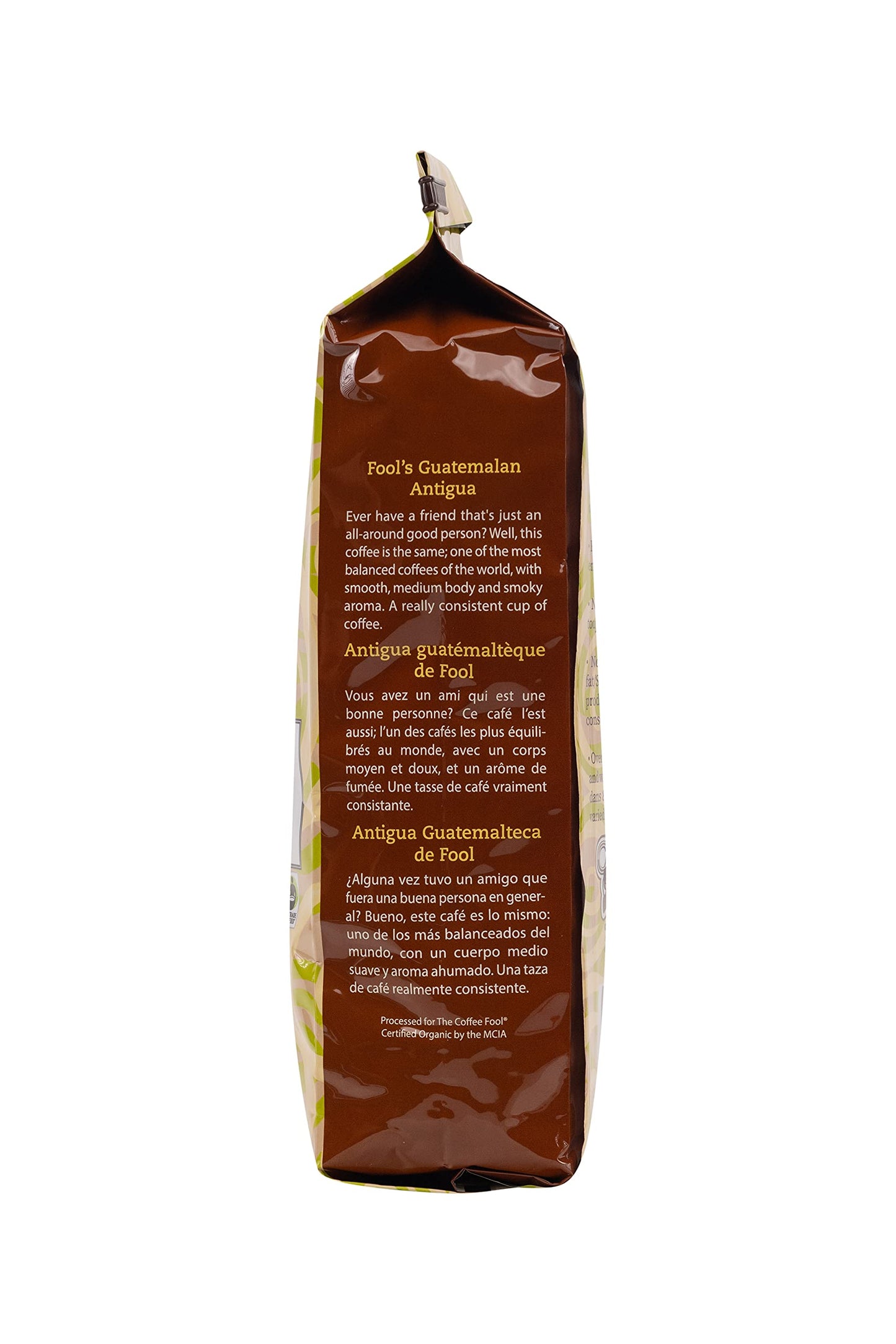 Coffee Fool's Organic Fair Trade Guatemalan Antigua (Drip Grind)
