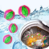 Pet Hair Remover for Laundry - Non-Toxic Reusable Dryer Balls Washer and Dryer Ball Remove Long Hair from Dogs and Cats on Clothes in The Washing