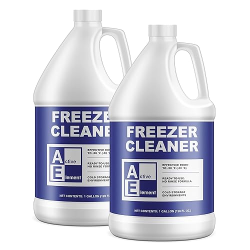 Active Element Freezer Cleaner - 2 Gallon | Deices and Cleans, Ready to Use, Commercial Strength, For Cold Storage, Works Down to -20°F