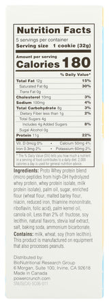 Power Crunch Kids High Protein Snack Bar, Very Vanilla, 5 Count, 5.65 Ounce (Pack of 6)