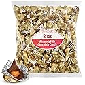 Almond Kisses, 2lb Pack of Chocolate Kisses Bulk, Ideal Gold Chocolate for Parties, Events or Stocking Up on Your Favorite Chocolates, Perfect Gold