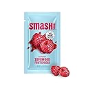 Smash Foods Raspberry Jam Squeeze Packets | 10 Single Serve | Natural, Keto & No Sugar Added | Vegan & Upcycled Fruit Spread | Low-Calorie, Superfood
