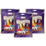 Golden Bonbon Italian Soft Almond Nougat Candy, Individually Packed Chewy, Gluten Free Nougat, Full of Almonds, Halal Candy 3.53 Ounces (Pack of 3)