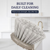 Farberware Dish Brush with Handle - 2 Pack Kitchen Scrub Brush for Dishes, Non-Scratch Dishwashing Brush Set with Firm Bristles for Pots, Pans
