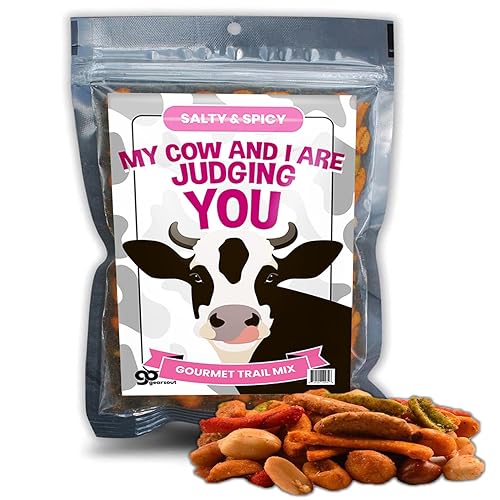 Irresistible Cow and I Judge You Trail Mix - Savory Nut Blend with Premium Ingredients for Healthy Snacking Delight