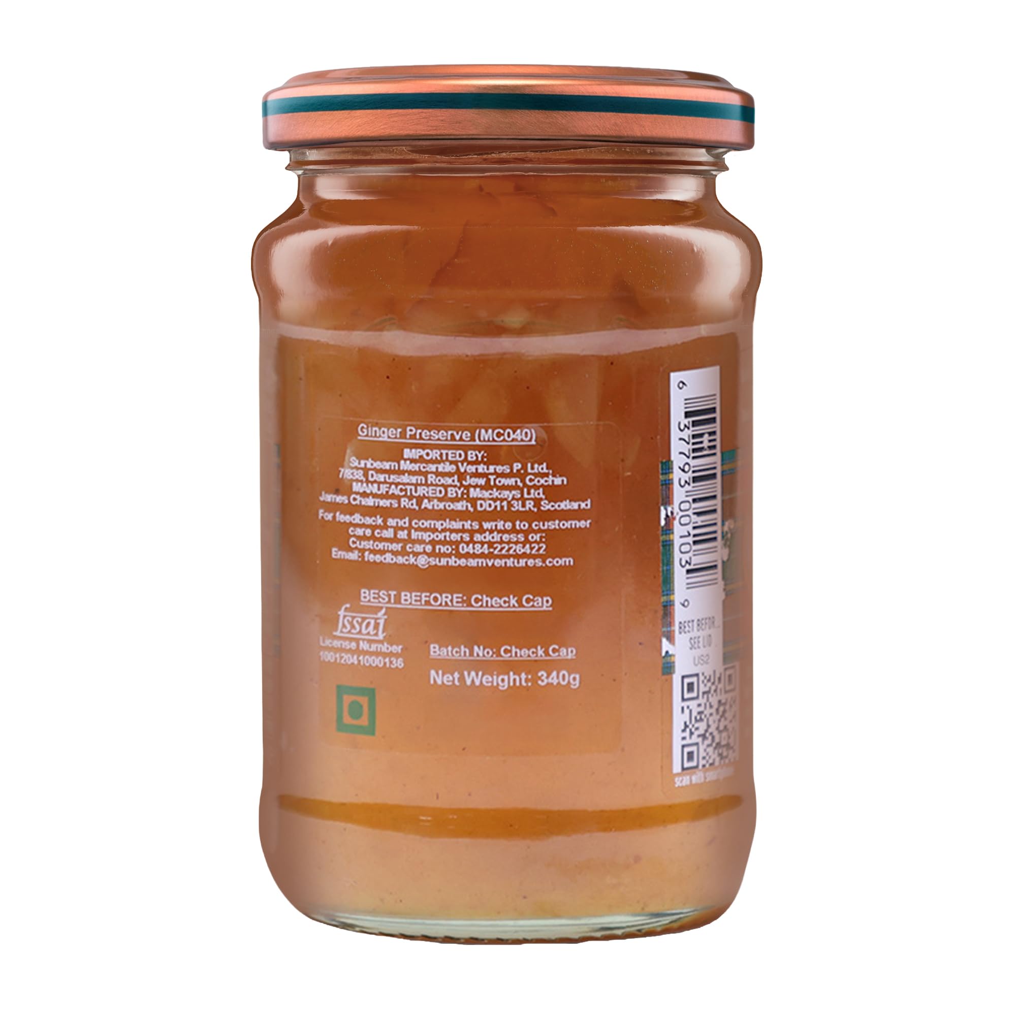 Mackays Ginger Preserve, 12 Ounce