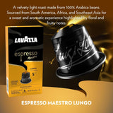 Lavazza Espresso Capsules Compatible with Nespresso Original Machines Variety Pack, 10 Count (Pack of 6)