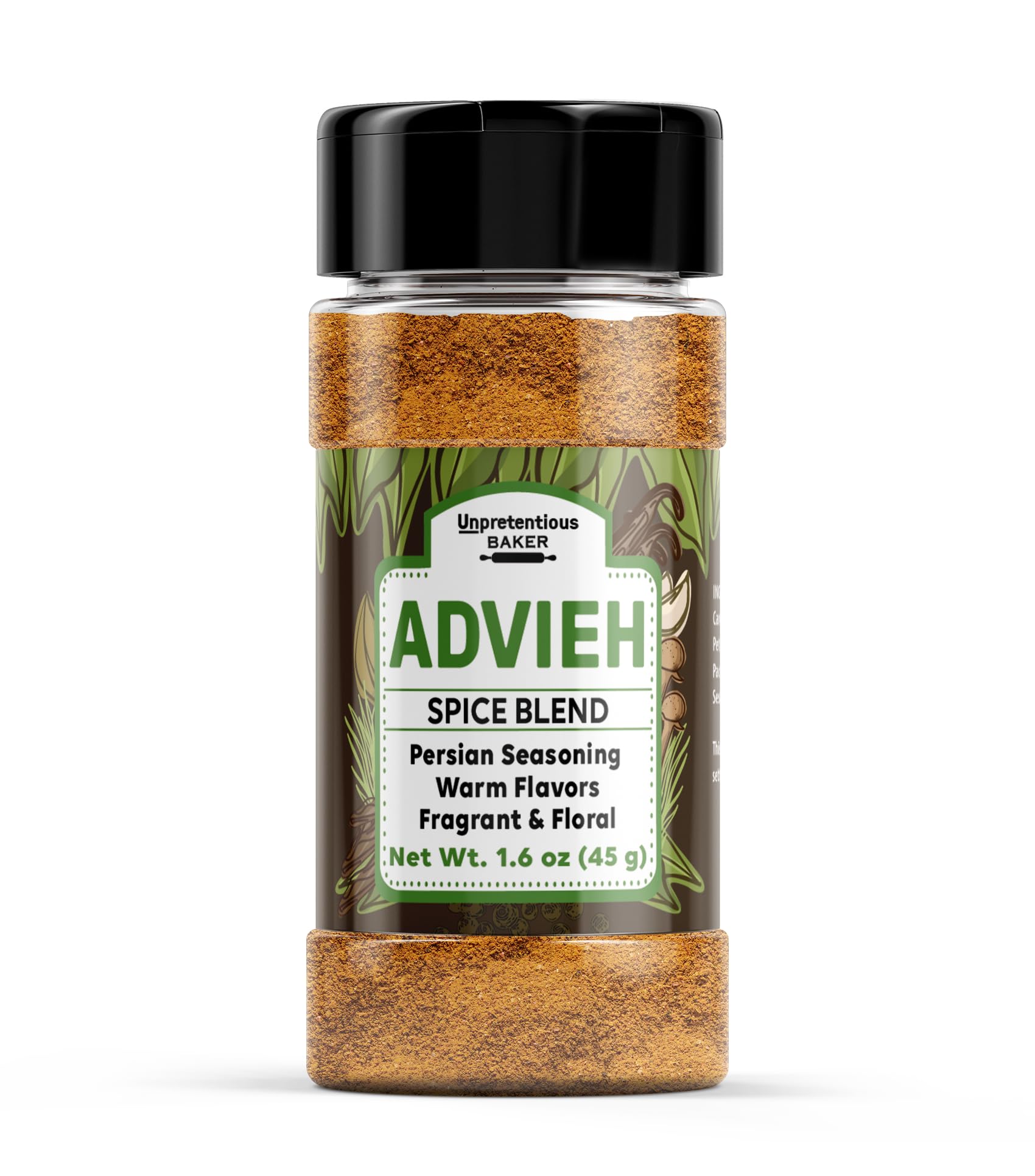 Unpretentious Advieh Spice Blend, 5 Tbsp, Floral & Sweet Spice Blend, Persian Cuisine, Curries & Rice Pilaf
