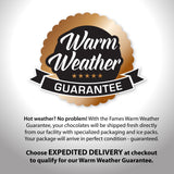 Fames Chocolates Premium Kosher Chocolate Covered Gourmet Gift Box - Dark Chocolate Nut Truffles Gift Box - Great Surprise Bring Home Food