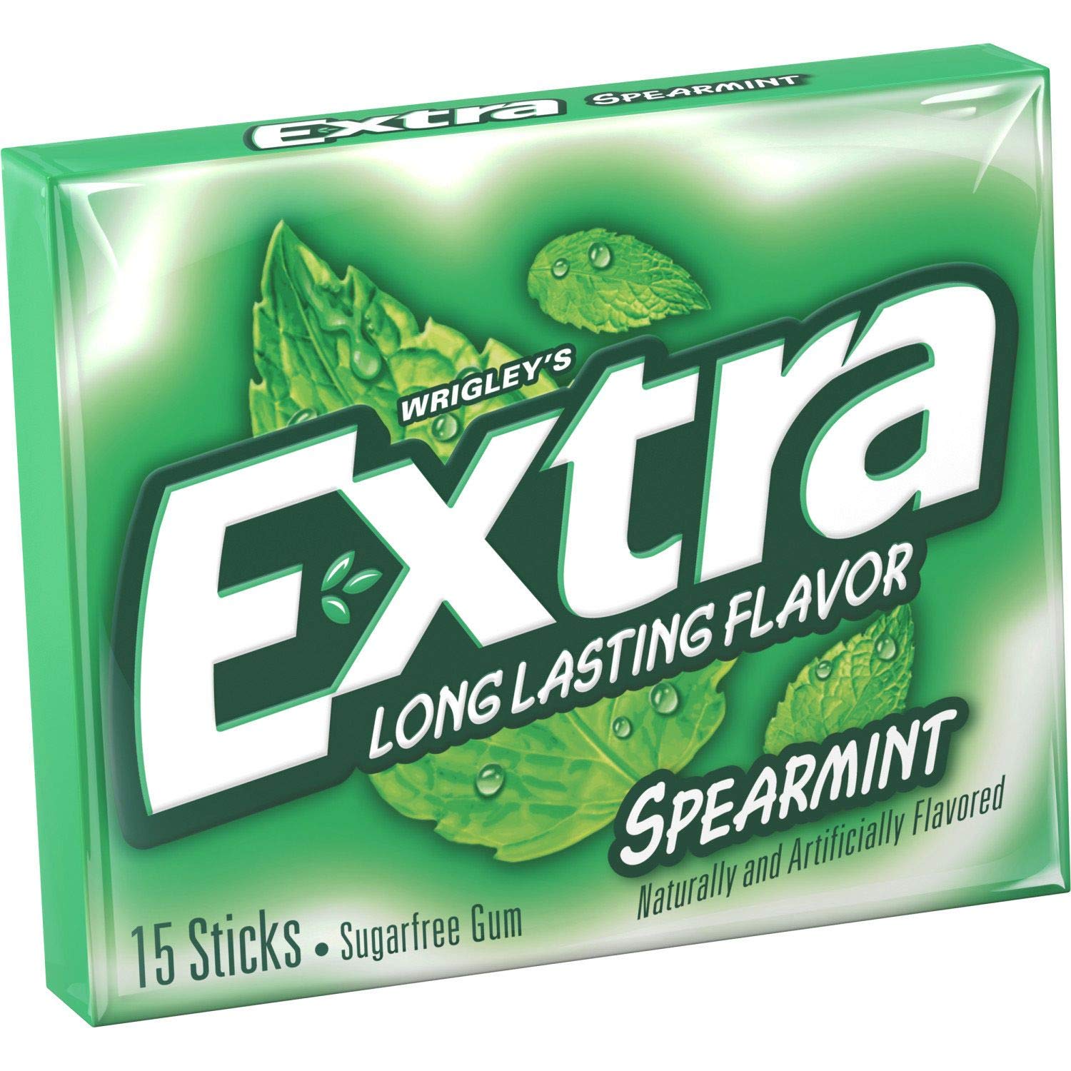 Bulk Pack Chewing Gum (Extra Spearmint, 180 pieces)