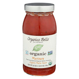 Organico Bello - Organic Gourmet Pasta Sauce - Marinara - 25oz (Pack of 6) - Non GMO, Whole 30 Approved, Gluten Free