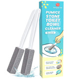 Simple Life Pumice Stone Toilet Bowl Cleaner | Toilet Pumice Stone with Extra Long Handle | Scouring Stick for Toilet Cleaning, Stain Removal on