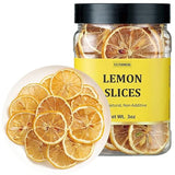 Premium Dried Lemon Slices 3 Oz/85g,Dehydrated Dry Lemon.100% Natural & No Additives,No Sugar Added.