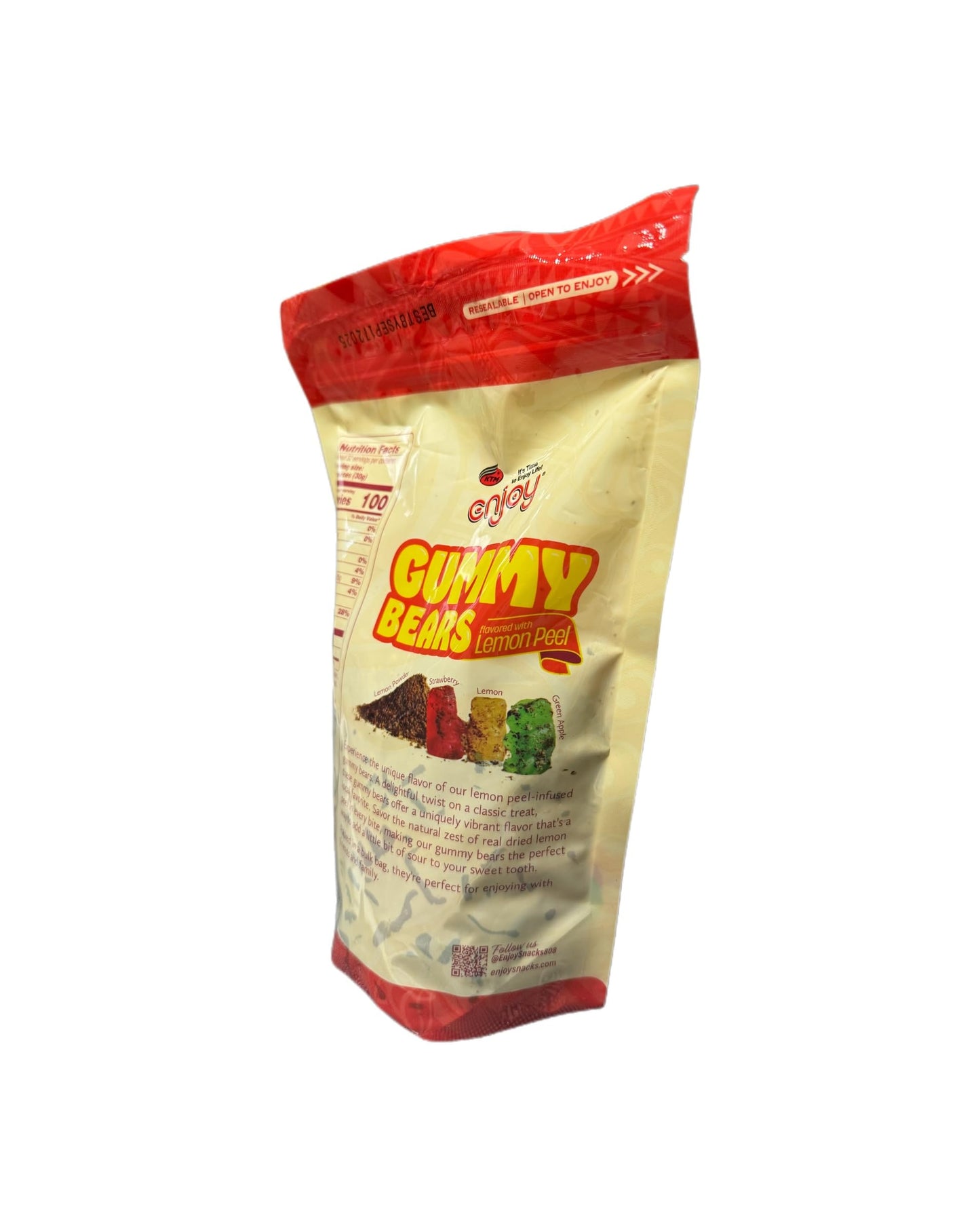 Gummy Bears Flavored With Lemon Peel, 42 ounce (2.625 lbs)