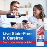 INCREDIBLE! Stain Remover - Instant Spot Remover For New and Old Stains - Blood, Red Wine, Coffee, Urine, Cosmetics, Pet Stains and Odor Eliminator