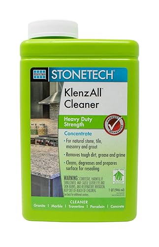 STONETECH KlenzAll Heavy Duty Cleaner for Stone & Tile 1 Quart