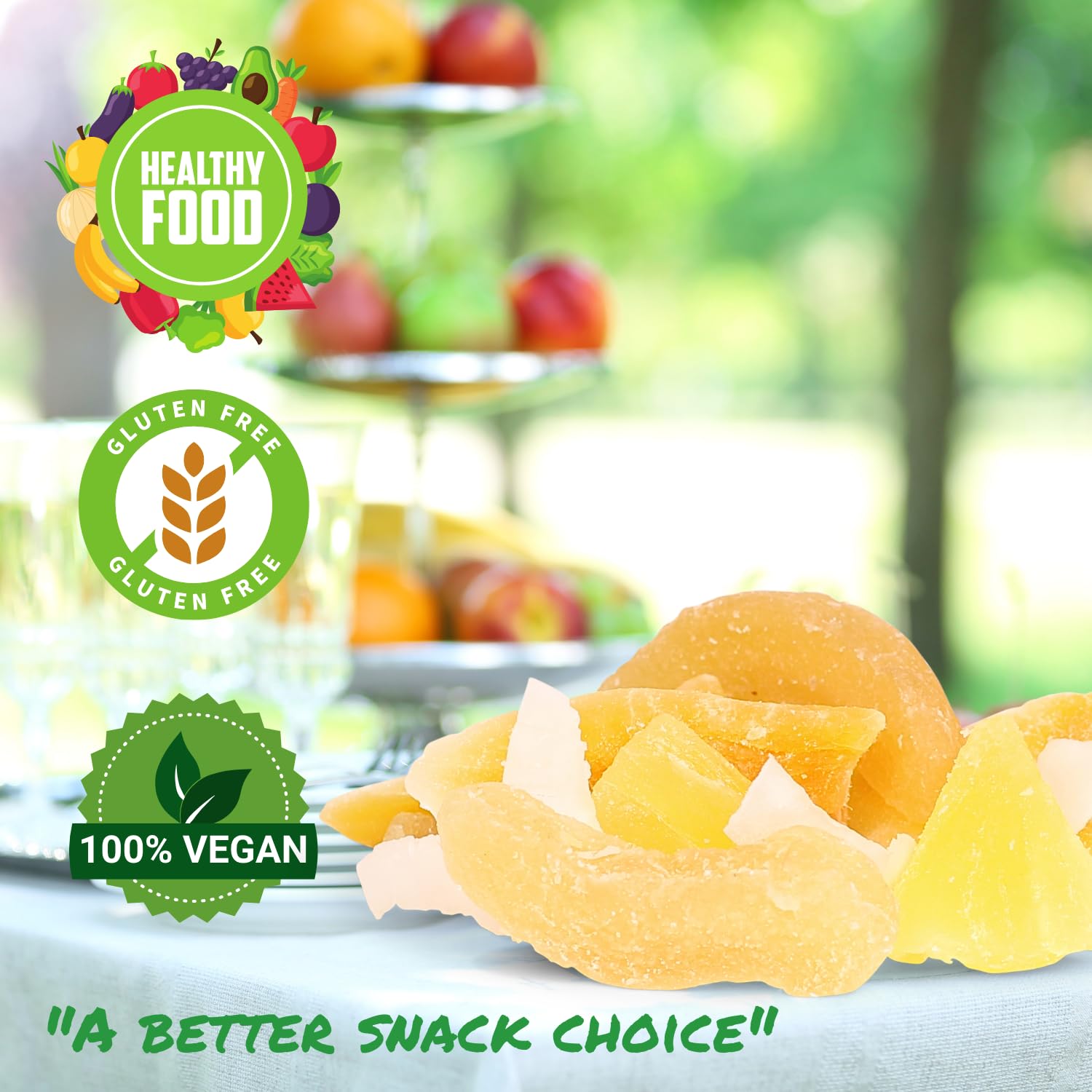 Tropical Mixed Dried Fruit Medley - by Its Delish, 12 Oz Bag | Healthy Snacks for Adults | Fresh Snack Mix Dry Fruit | Pineapple Mango Guava Coconut |