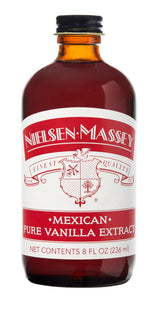 Nielsen-Massey Mexican Pure Vanilla Extract for Baking and Cooking, 8 Ounce Bottle