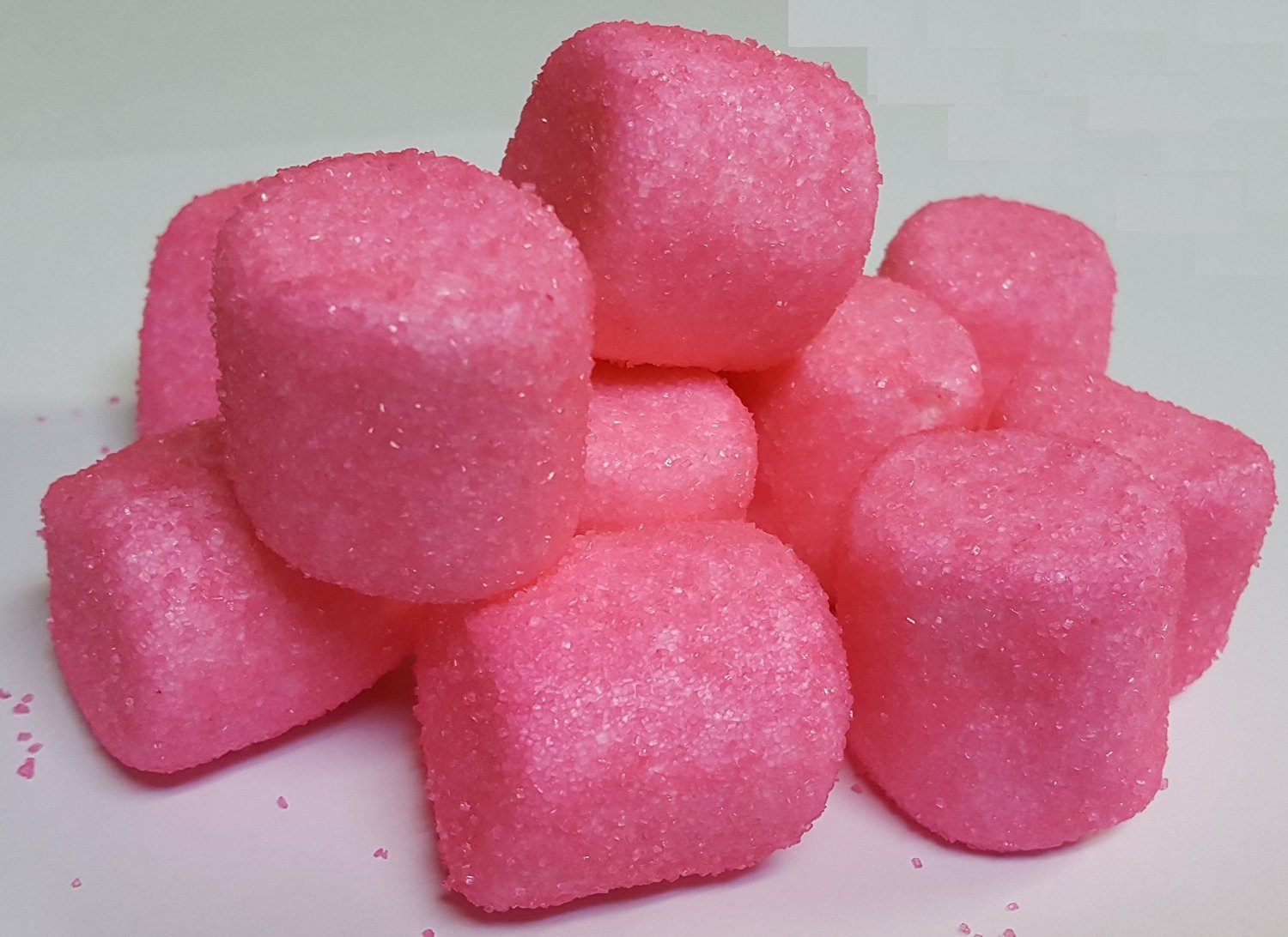 Sugared Marshmallows Pink 1 Pounds 50 Pieces