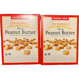 Trader Joe's Organic Mini Peanut Butter Sandwich Crackers (Pack of 2)