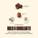 Blu Ore Black Obsidian Robusta Coffee Beans - Single Origin Vietnamese Whole Bean Coffee, Bold Strong Espresso Beans with Chocolate & Cacao Notes