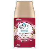 Glade Automatic Spray Refill, Air Freshener for Home and Bathroom, Blooming Peony & Cherry, 6.2 Oz