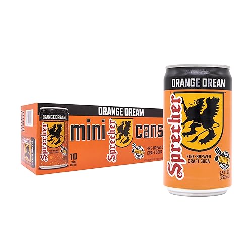 Sprecher Orange Dream 7.5 fl oz Mini Cans (10 Pack)