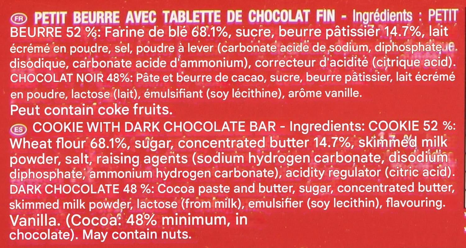 Petit Ecolier Chocolat Noir Extra 150g (Petit Ecolier Dark Chocolate 150g)