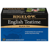 Bigelow English Teatime Black Tea Bags, 20 Count Box (Pack of 2)