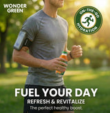 Wonder Green 100% Organic Carrot, Celery & Kale Cold Pressed Juice, 8.45 oz (6 Pack) | Vegetable Juice Blend, All Natural, No Additives or